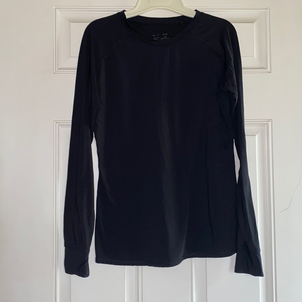 Black long sleeve shirt